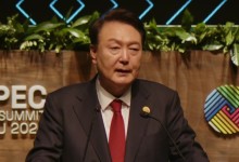 2년 만의 한중 정상회담...한미일 '러북 규탄' 공동성명 채택