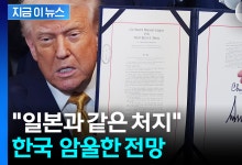 "엄청나게 내놓아야 할 것" 경고...한국, 협상 잘해도 두 자릿 수 관세? [지금이뉴스]