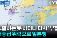 우리나라로 올 뻔 했던 '태풍 씨앗' 부활..."일본 상륙할 듯" [지금이뉴스]