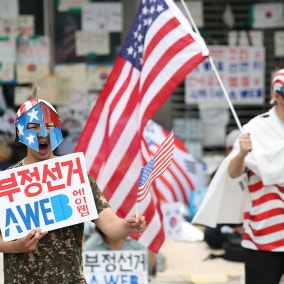 잠실 개표소 시위 13일째...체육단체 피해 장기화 우려