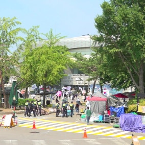 미신고 '봉쇄 시위' 장기화...경찰 수사대상 139명