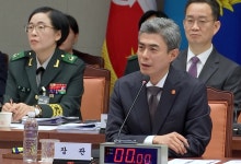 강신철 국방장관, 브런슨 발언 관련 우려 전달 및 항의 요청에 '이미 전달' 답변