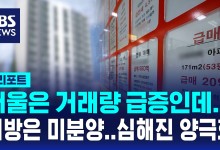 서울은 거래량 급증, 지방은 미분양 급증…심해지는 양극화[D리포트]