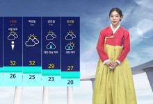 '서울 33도' 늦더위 기승…남부 중심 5~60mm 소나기[날씨]