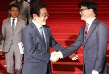 재보선 2대2 무승부될까…한동훈·이재명, 반년 만에 맞대결