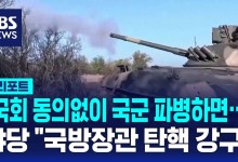 야당 "국회 동의없이 우크라이나에 국군 파병하면 국방장관 탄핵"[AI D리포트]