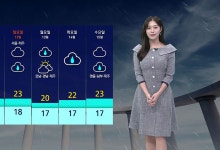 수도권·강원 비구름…일요일 남부 지방도 비[날씨]