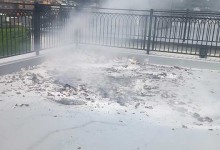 합참 “쓰레기 풍선 화재 원인 ‘발열 타이머’ 추정…대책 강구”