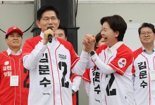 김문수, 수도권 ‘교통’·충청권 ‘행정수도’로 표심 공략