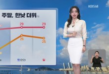 주말 낮 기온 더 올라…서울 29도, 강릉 26도[라인W 날씨]