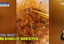 배달 음식에서 나온 '일회용 치간칫솔'[인터넷 와글와글]