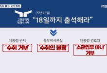공조본, 윤 대통령 '25일 출석' 요구…2차 소환 통보