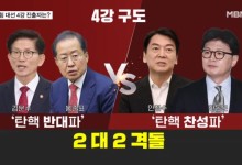'김문수·안철수·한동훈·홍준표' 대선 4강 확정…경선판 요동치나