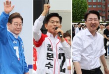 이재명 48.1%·김문수 38.6%…격차 10%p 이내 [리얼미터]