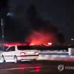 이란 매체 "이란 남부 반다르아바스·시리크서 연쇄 폭발음"