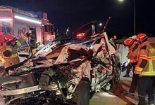 수원광명고속도 일가족 SUV 추돌사고 운전자 사망