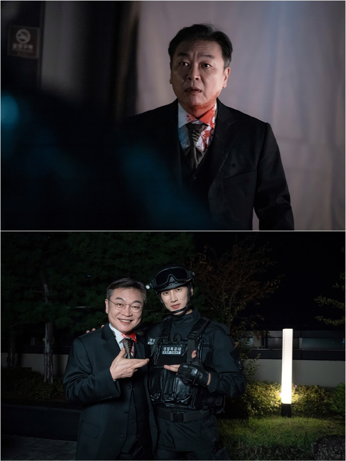 '모범택시' <b>김의성</b>, '재벌X형사' <b>안보현</b>과 조우! 첫 방송 카메오 <b>특별출연</b>