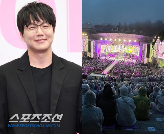 Sung SiKyung captured the hearts of fans with a 'Wedding Song Concert' amid heavy rain