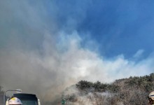울산 산불 이틀째 확산…최고 대응 3단계 격상