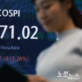 코스피 엎치락뒤치락하다 반등…환율, 금융위기 후 첫 1540원대 마감