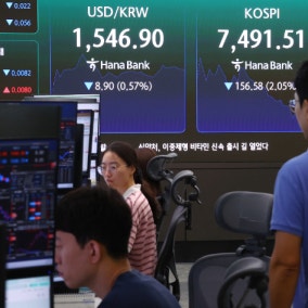 코스피, 장중 8000선 회복…4%대 급등