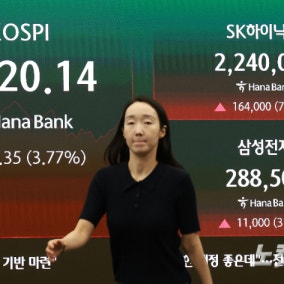 코스피, 장 초반 3% 올라 7500선…코스닥도 상승