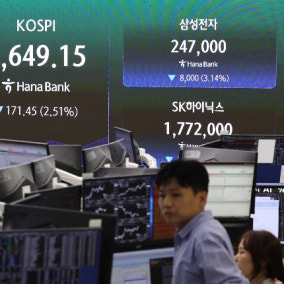 코스피 장 초반 6500선 위협…삼전닉스 극심한 변동성