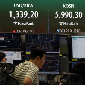 中CXMT發 반도체 쇼크에 韓증시 흔들…삼전닉스 7~9% 급락