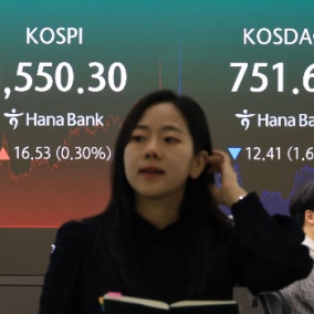 5300선 밀렸다가 5500선 반등…솔리다임 상장 포기 여파