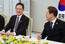 李대통령, 이재용 삼성 회장과 만찬…재계 총수 연쇄회동