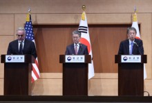 한미일 “북한 의도적 긴장 조성 행위 강력 규탄”
