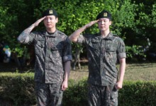 슈가만 남았다… BTS 지민·정국 오늘 전역