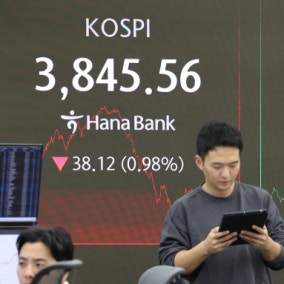코스피 내리고 환율 오르고…‘롤러코스터’ 금융시장