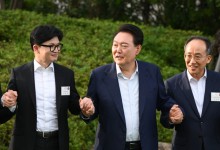 尹, 한동훈 등 與 신임지도부와 만찬…"당정 화합하고 한마음 모아갈 것"