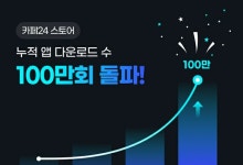 카페24 "스토어 앱 다운로드 수 100만 회 돌파"