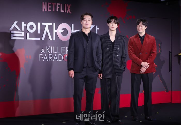 <b>최우식</b>·<b>손석구</b>·<b>이희준</b>이 빚어내는 ‘살인자ㅇ난감’에 대한 기대 [D:현장]