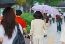 광복절 연휴 '무더위' 중부 곳곳 비...비 오는 날, 태극기 게양하는 법은? [오늘 날씨]