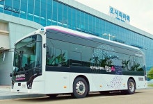 LGU+, 부산서 시민 대상 자율주행버스 첫 운행