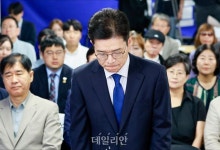 경찰, 선거법 위반 혐의 정원오 전 성동구청장 첫 소환 조사