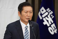 정청래 "국민의힘, 100번 정당해산감...악수는 사람과 하는 것"