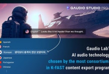 가우디오랩, 정부 'K-FAST' 사업 참여... AI 더빙 기술 공급