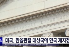 미국, 환율관찰대상국에 한국 재지정