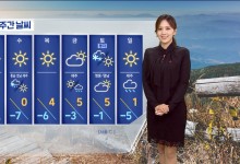 퇴근길, 중부 눈·비‥동해안 대기 건조[날씨]