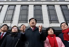 국민의힘, 헌법재판소 항의방문‥"대통령 심리 성급히 진행"