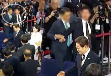 '지금 경호원끼리 싸우는 거?'‥대통령 취임식서 '황당 장면'