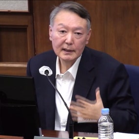 尹 법관 기피 신청에‥'내란 우두머리' 항소심 정지