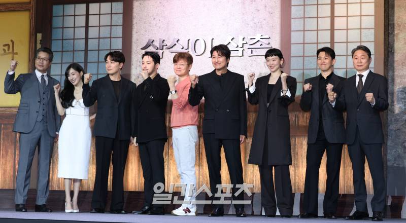 [포토] '삼식이 삼촌' <b>이규형</b>, <b>아킬레스건</b> 수술로 제작발표회 <b>불참</b>