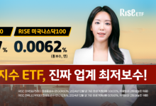 '진짜 업계 최저 보수' KB자산운용, RISE 미국S&P500 ETF 0.0047%로 인하