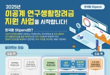 국내 30개 대학, 5월부터 석사과정 80만원, 박사과정 110만원 지급