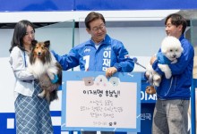"사람도 동물도 행복한 대한민국 만들어주세요" 토리·뭉치 편지 받은 이재명